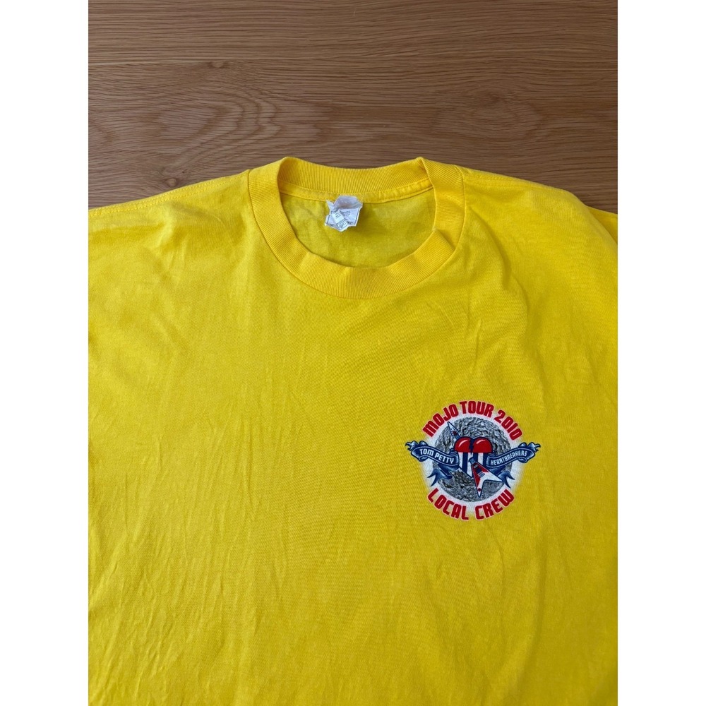 Tom Petty Mojo Tour 2010 Stage Crew Shirt Size XL - Picture 2 of 6